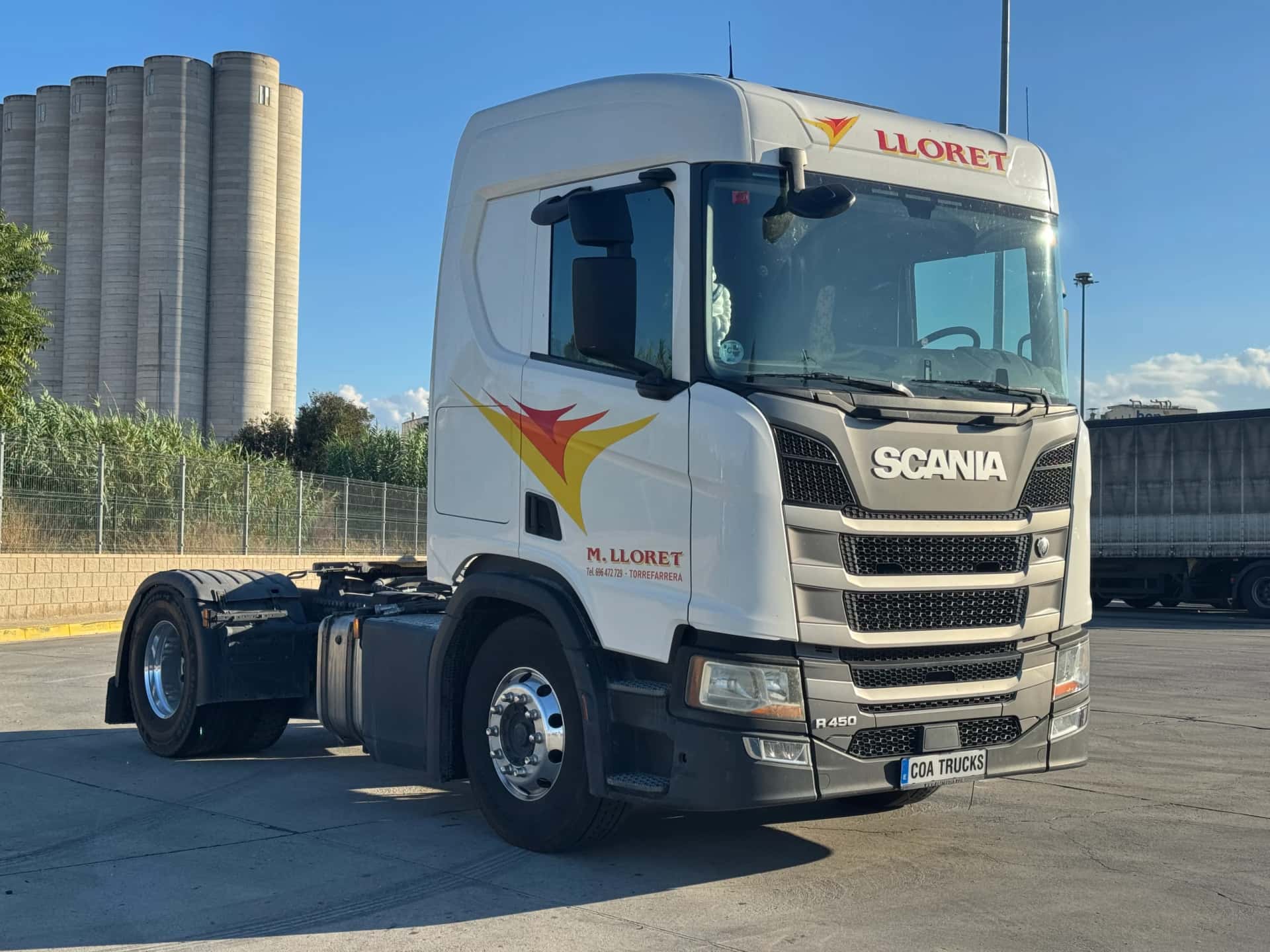 Cabeza tractora Scania R 450 2020 de ocasión — vista 3