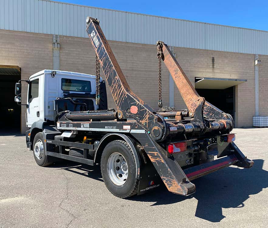 Abrollkipper Gebrauchte LKW MAN TGM 18.290 2014 — Coatrucks Lleida