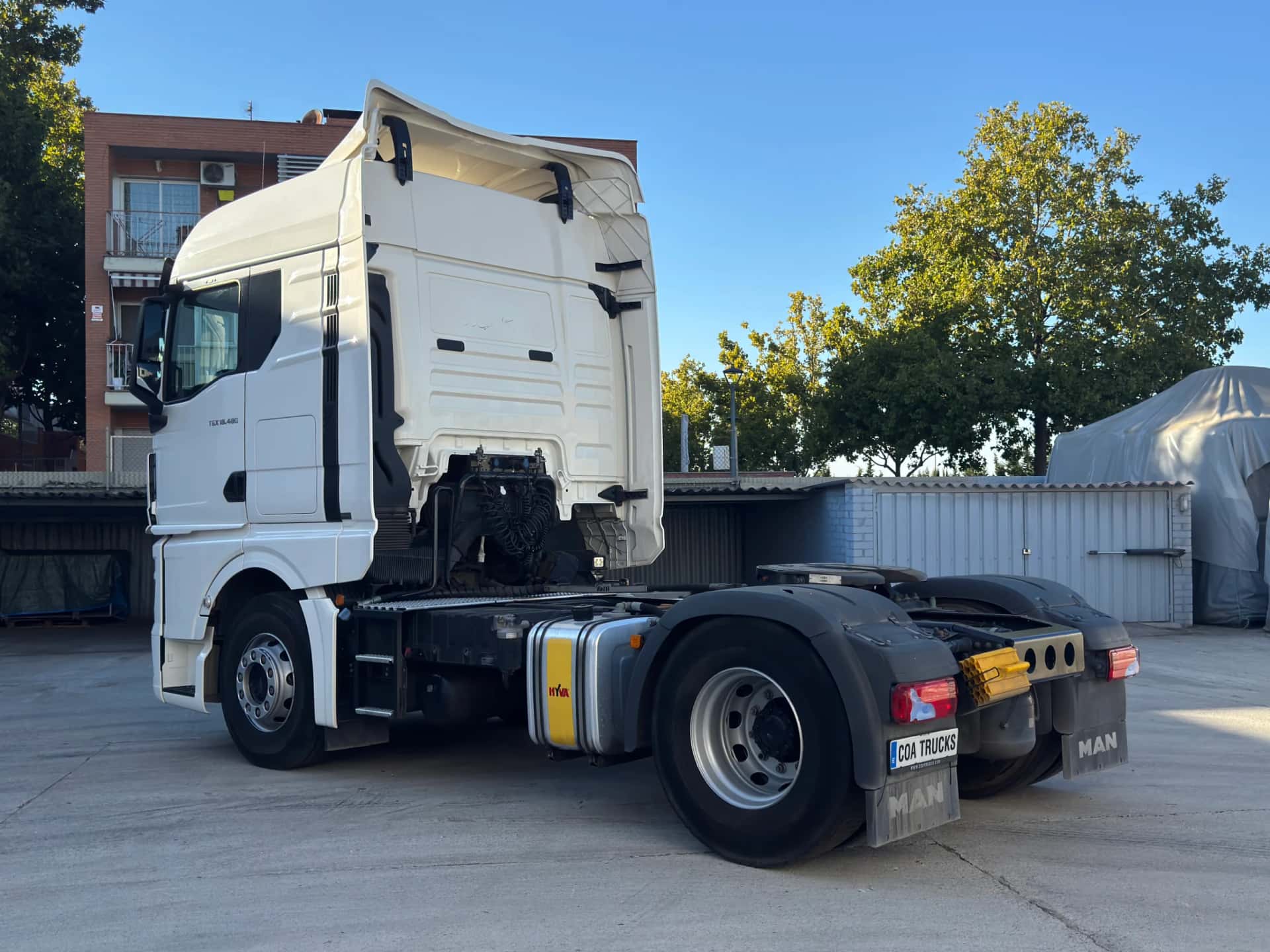 Gebrauchte Sattelzugmaschine MAN TGX 1848 2024, Seitenansicht Beifahrerseite — Coatrucks Lleida